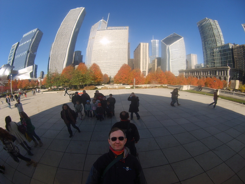 Chicago Millennium Park Cloud